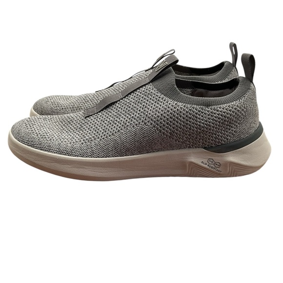 Vionic New Womens VioGrip Grey Washeable Knit Slip Resistant Shoes Size 7.5 - Picture 3 of 8